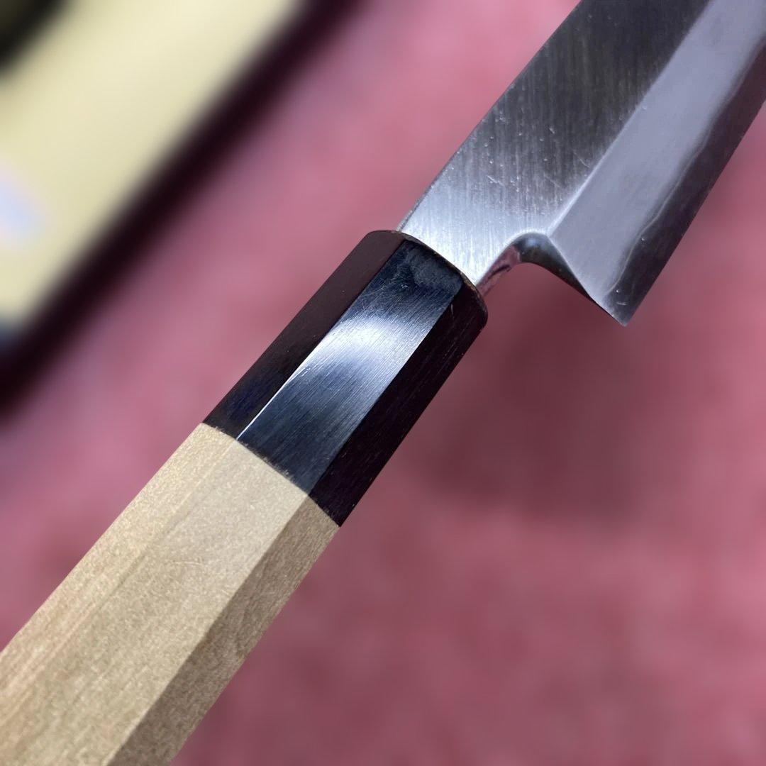 銀三　柳刃包丁　240㎜ 8寸