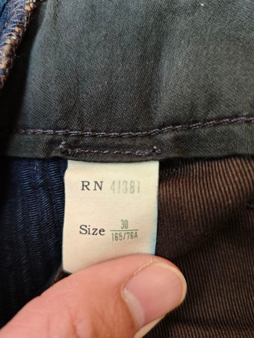 DOUBLE RL コーデュロイ パンツ ダブルアールエル RRL　インディゴ
