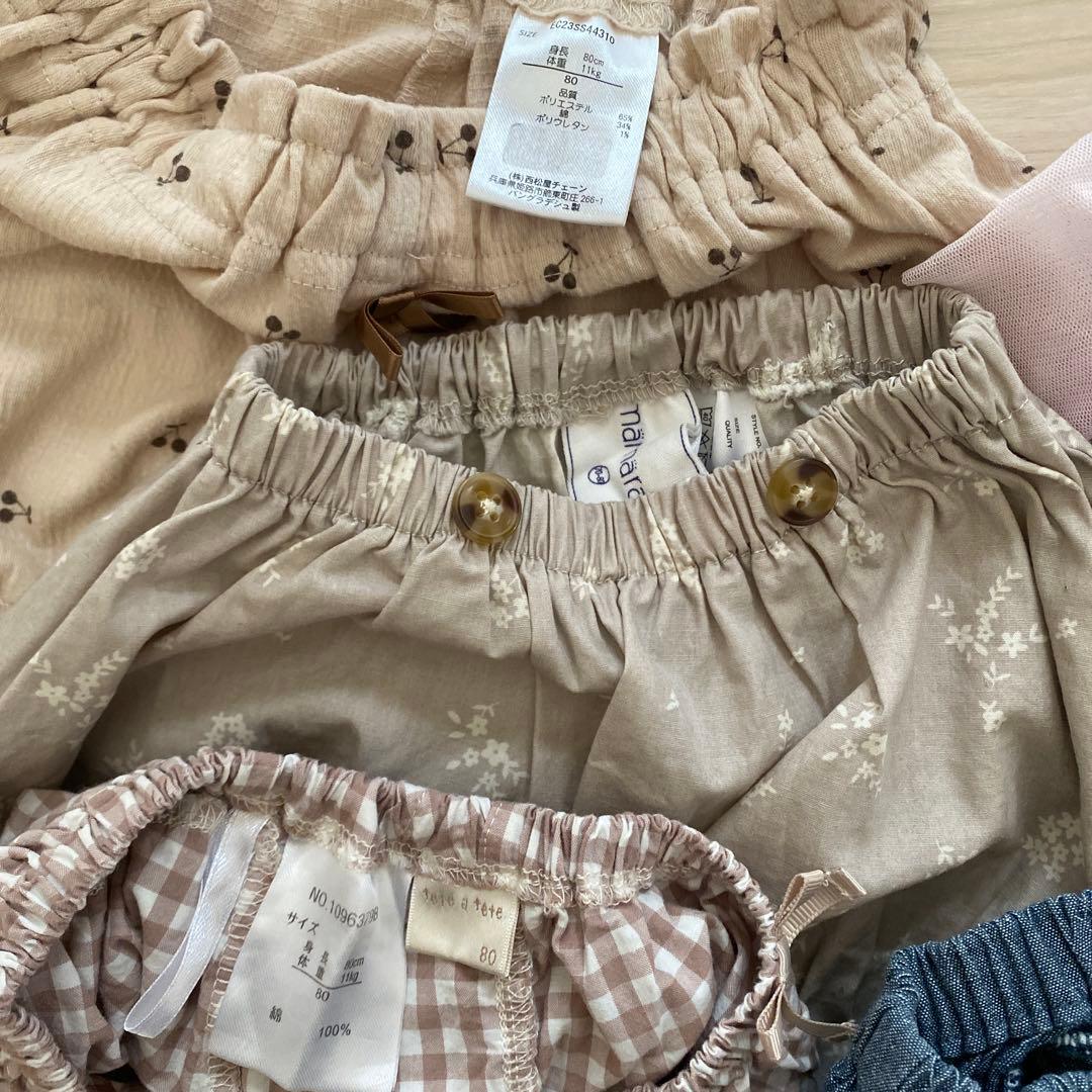 80㎝　女の子　子供服　まとめ売り　夏服