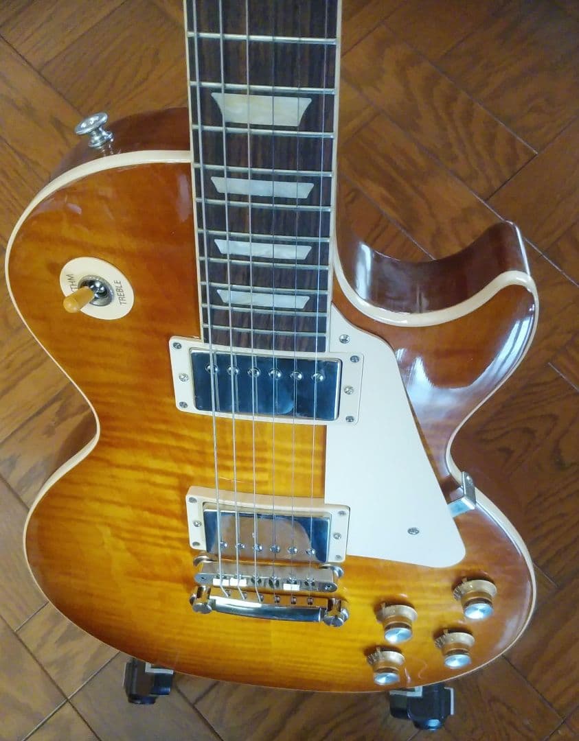 ギブソン レスポール スタンダード 60s ハニーレモンバースト AAA トップ