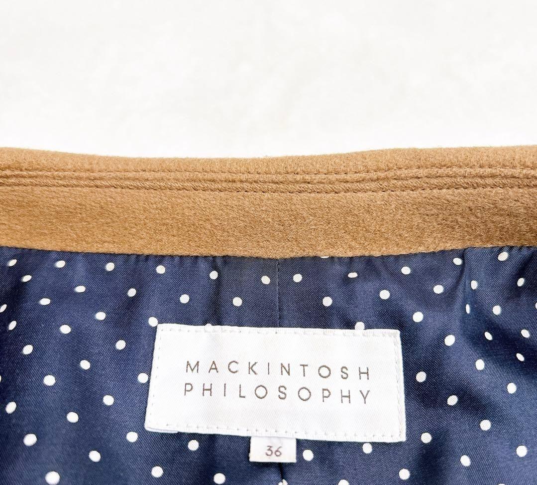 未使用級美品✨　マッキントッシュ　最高級　カシミヤ100% ステンカラーコート
