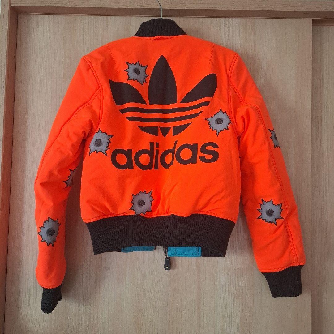 希少adidas ジェレミー・スコット リバーシブルジャケット
