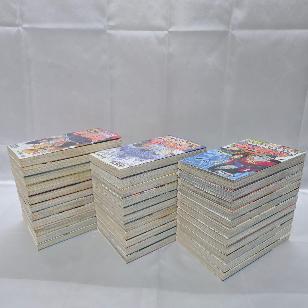 NARUTO 全72巻[完]+関連本3冊+限定ブックカバー付き N01