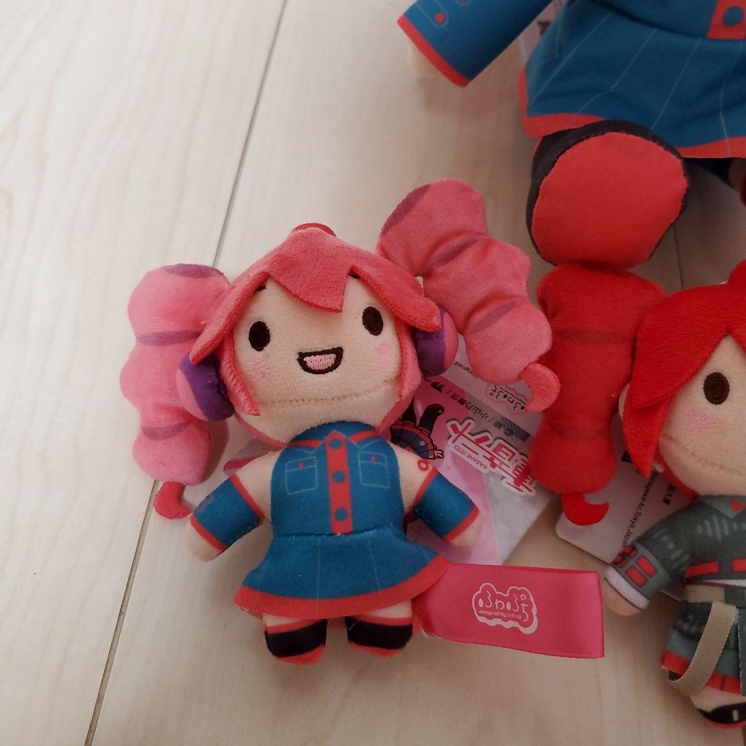 重音テト ふわぷち マスコット ぬいぐるみ セット