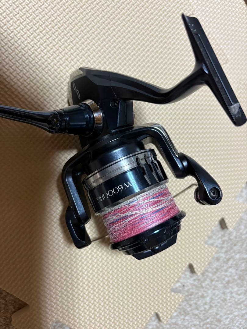 シマノ スピニングリール 黒・青・