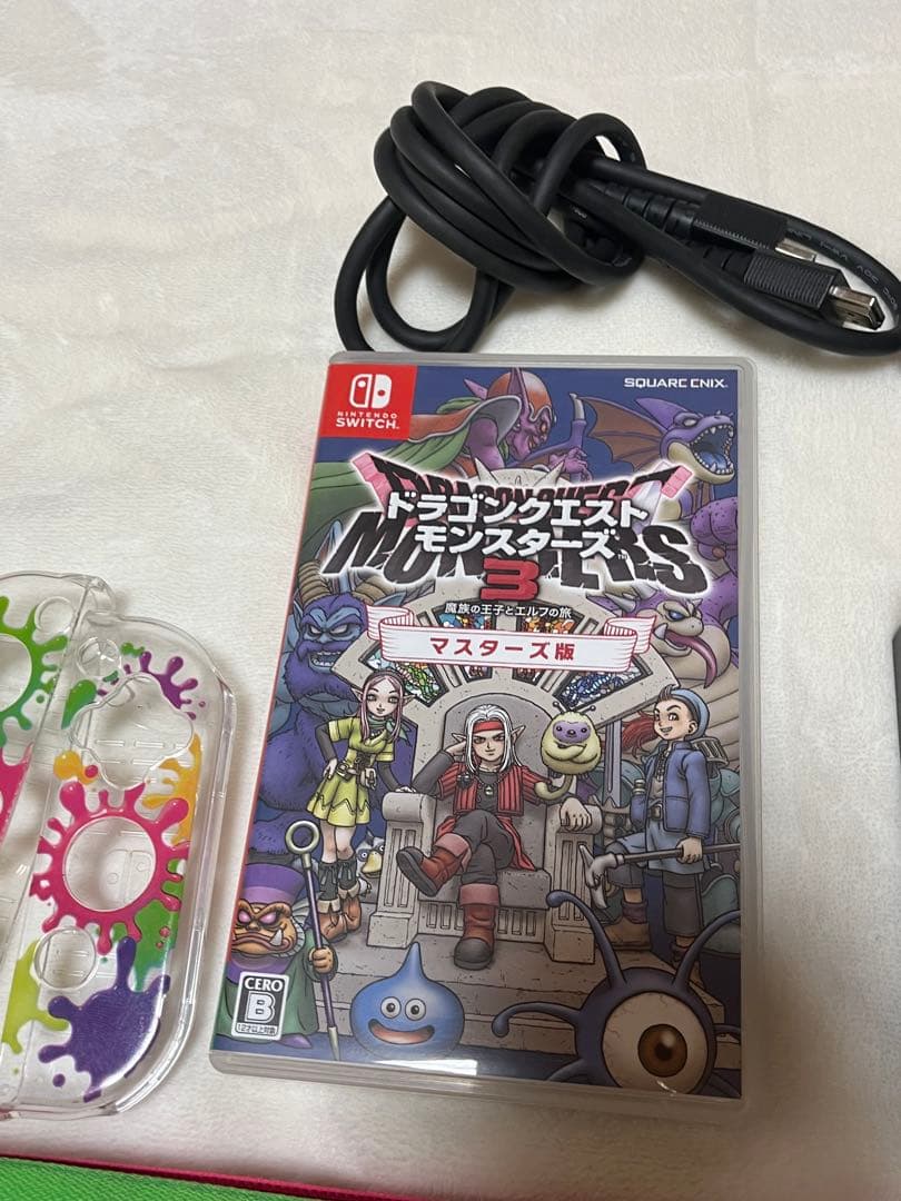 Nintendo Switch 本体セット 本体ケースやソフト付属
