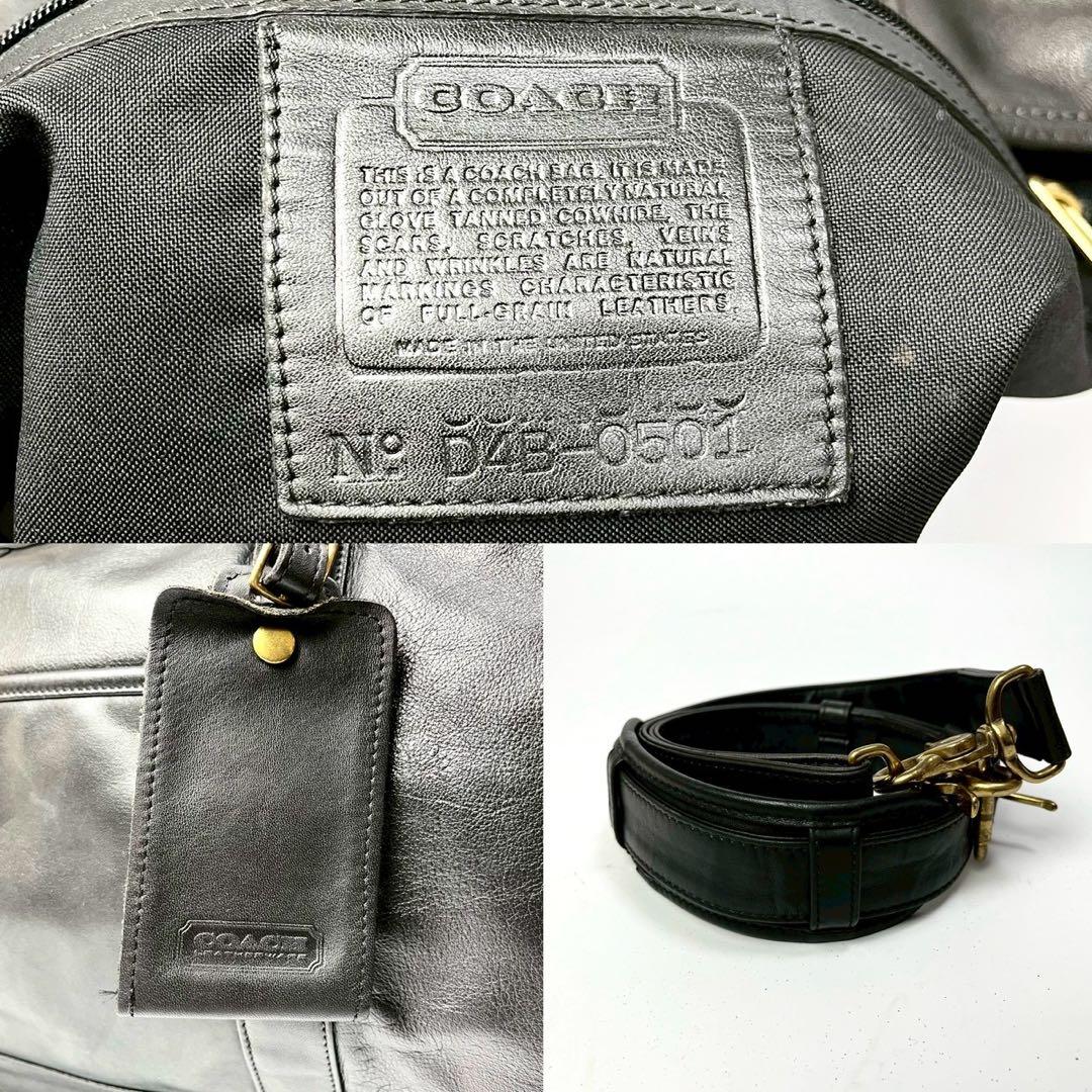 ◆入手困難/2way/大容量◆VINTAGE COACH ボストンバッグ