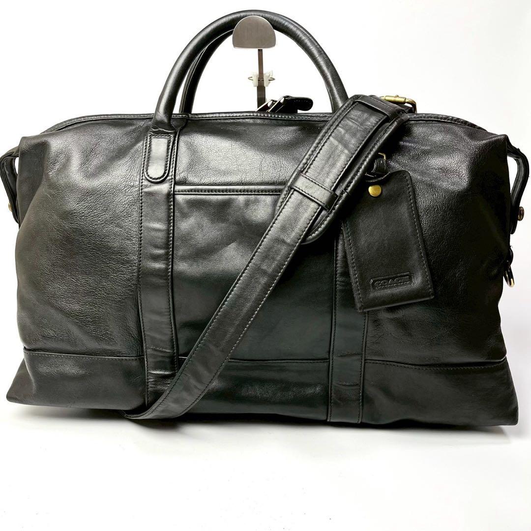 ◆入手困難/2way/大容量◆VINTAGE COACH ボストンバッグ