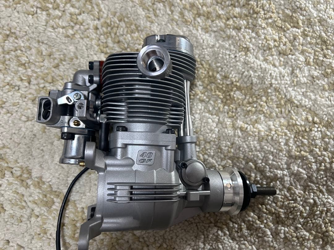 新品O.S. 小川精機 4ストローク ガソリンエンジン GF40（39400）