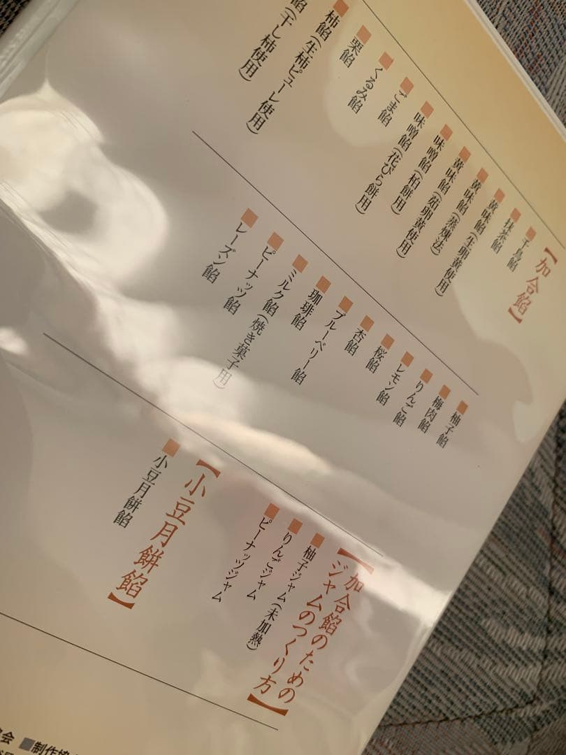 餡つくり方専科　DVD教材　東京和菓子協会