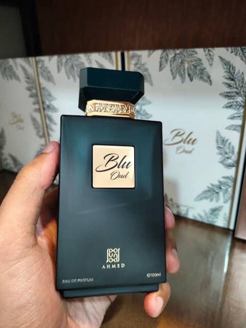 香水(男性用) Ahmed Al Maghribi Blu Oud