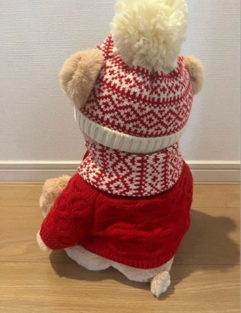 ハロッズ テディベア 2025年 クリスマスベア くまさん ぬいぐるみ