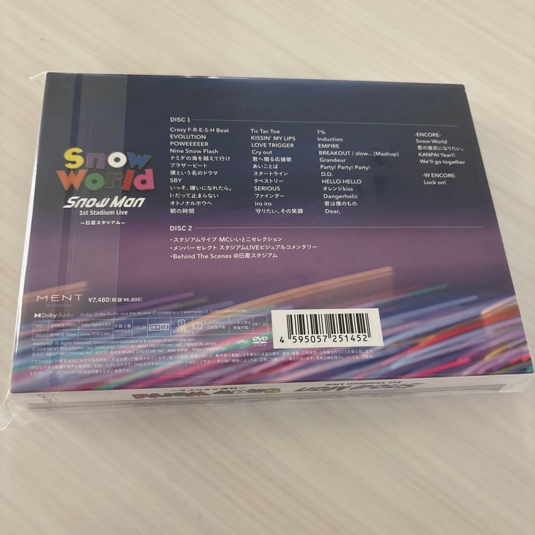  Man  World DVD日産スタジアム FC限定　DVD
