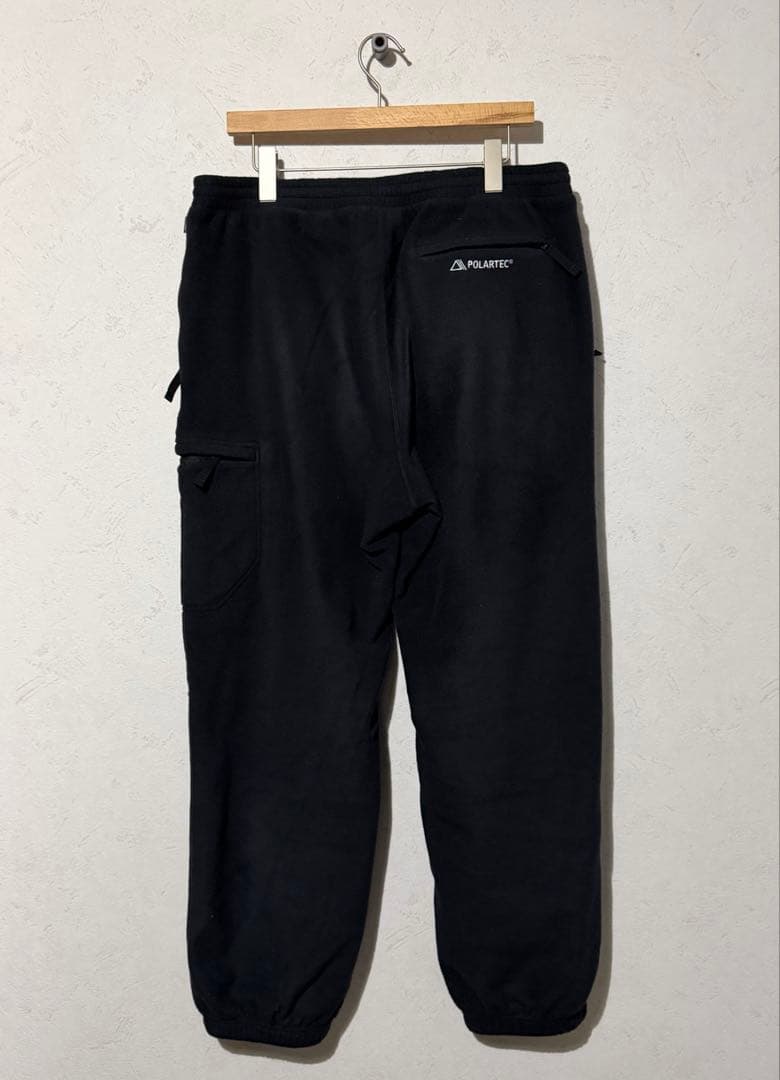 【Lサイズ】 Supreme フリースパンツ 黒 Polartec Pant