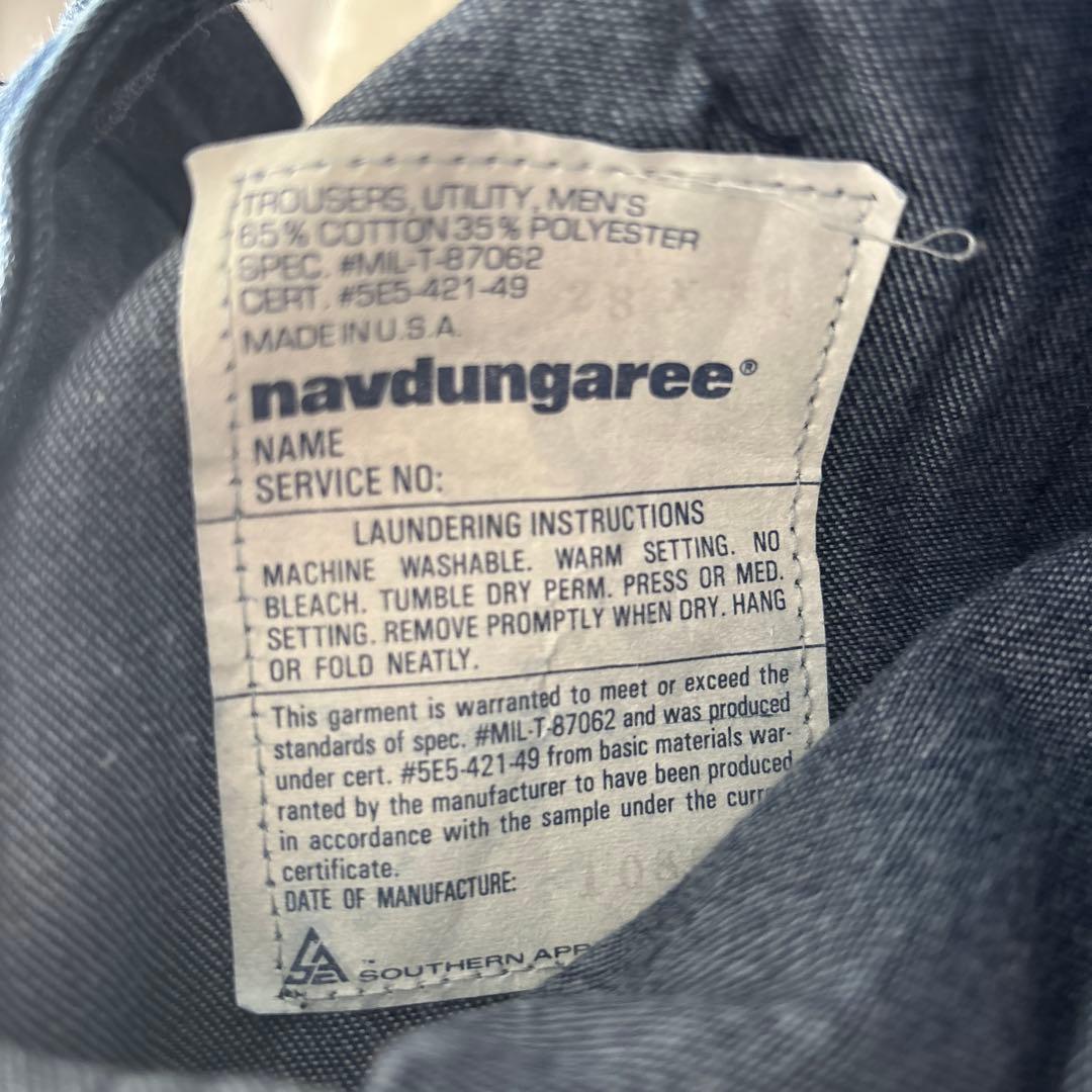navdungaree SCOVELLデニム セーラーパンツ