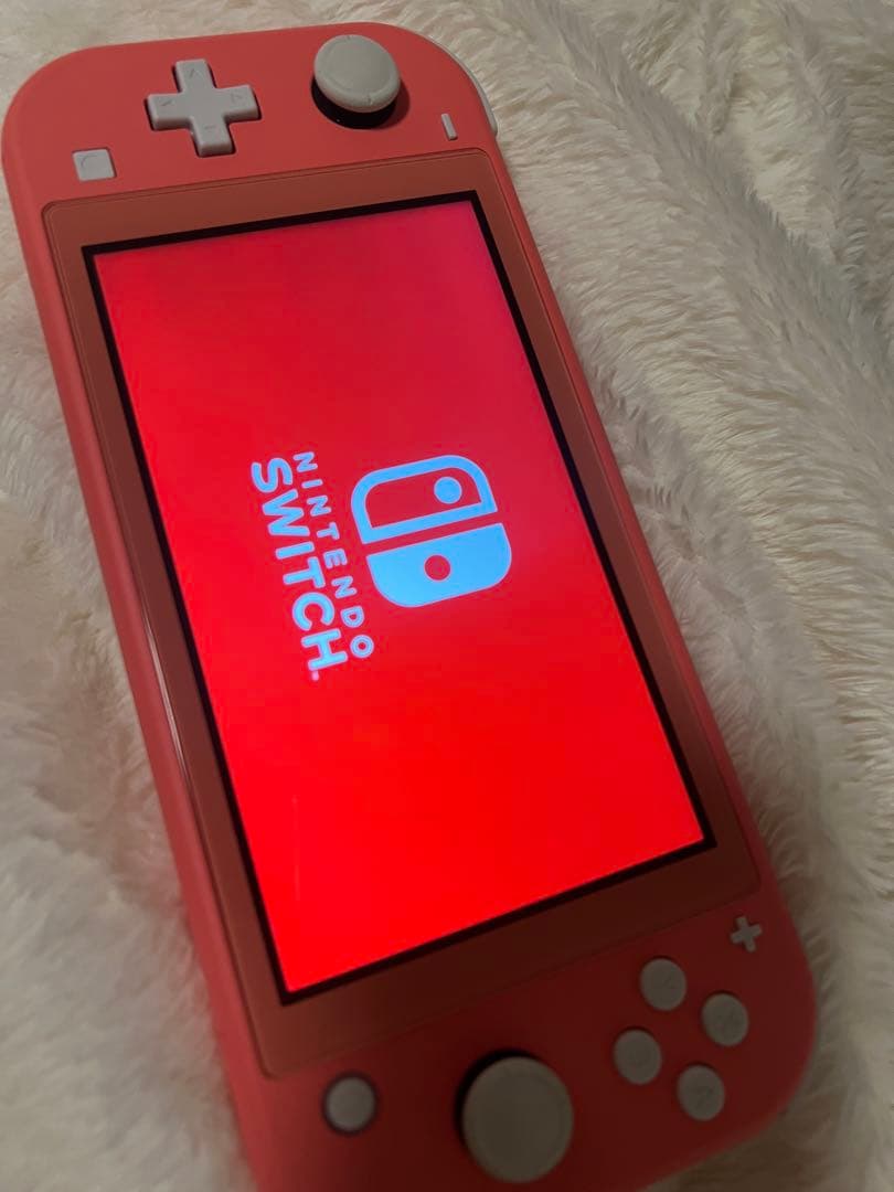 Switch lite コーラルピンク