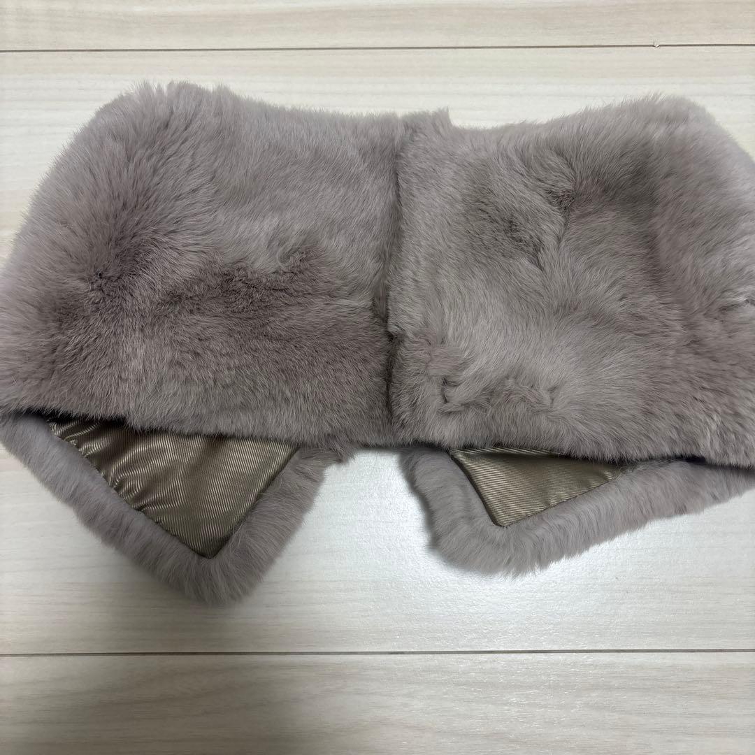 MaxMara リアルファーマフラー