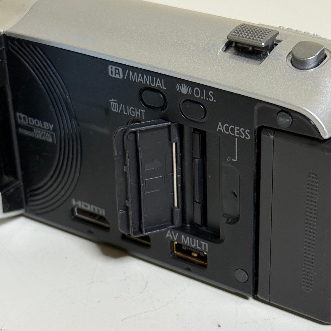 通電確認済み Panasonic ビデオカメラ HDC-TM25 SDカード付き