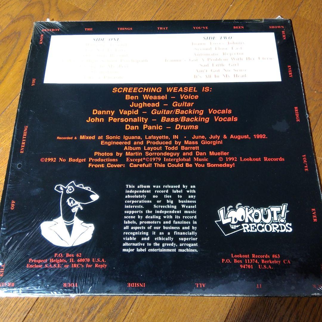 【LP】SCREECHING WEASEL / WIGGLE
