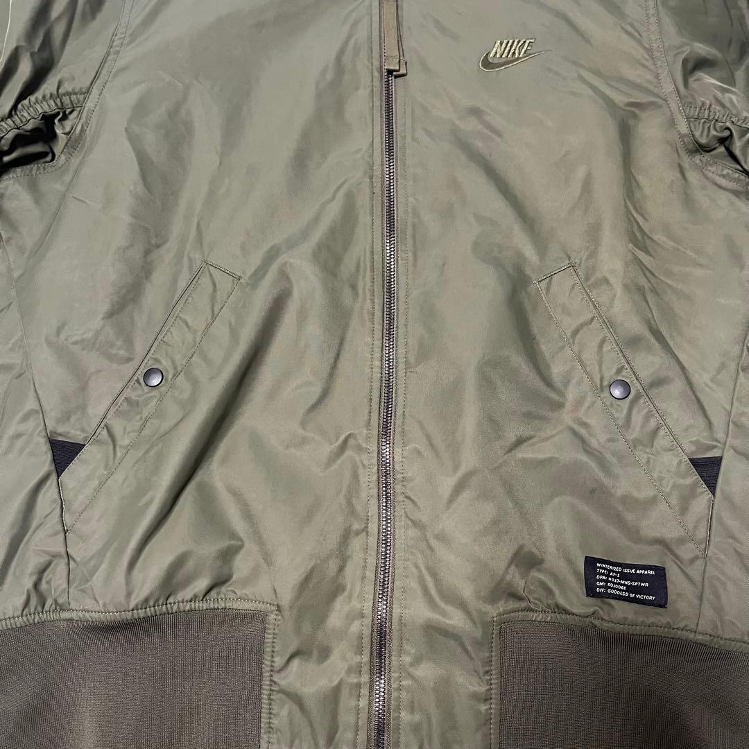 値下げ中)NIKE/MA-1/フライトジャケット/オリーブ/完売商品
