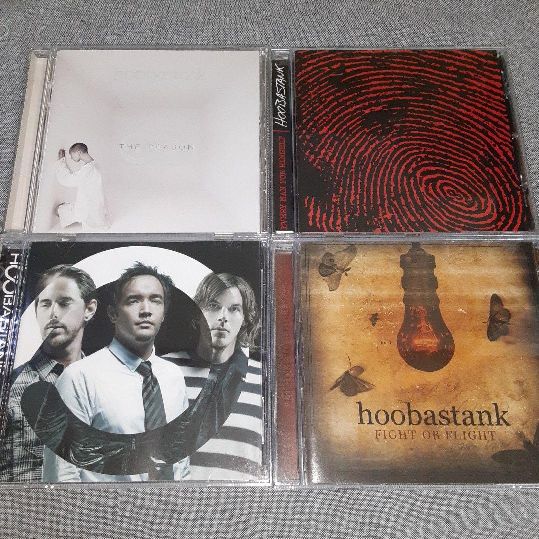 HOOBASTANKとHUNDRED REASONSの輸入盤CD８枚セット
