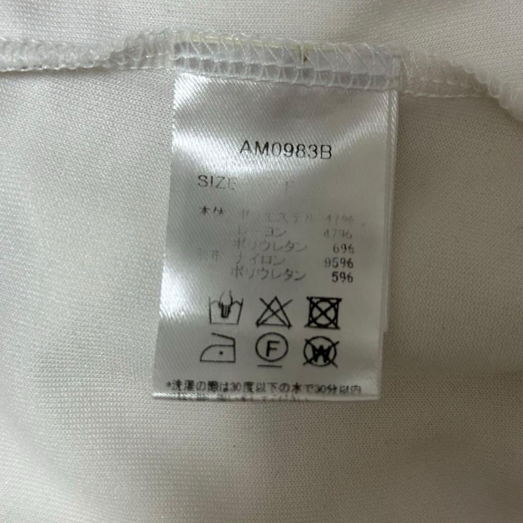 Andmary Nini lace tops 半袖 Butterfly 蝶々