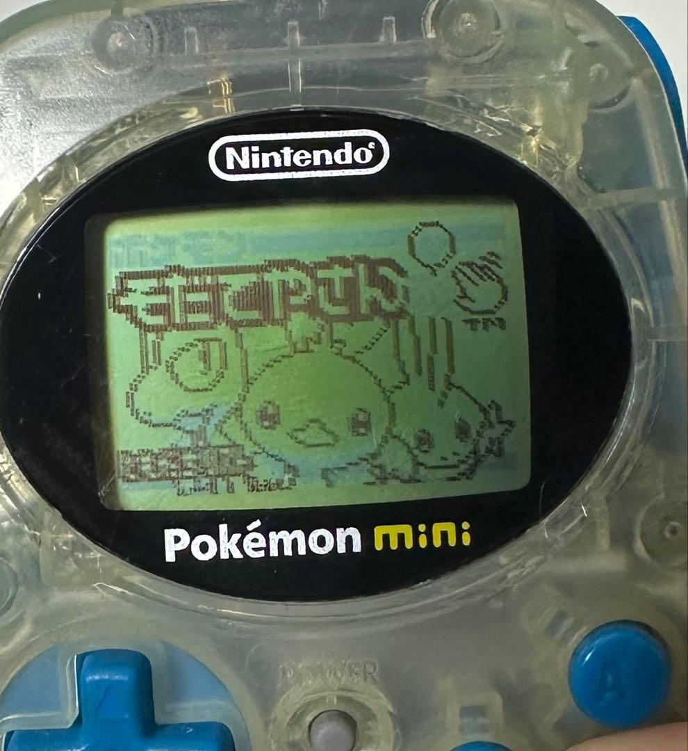 通電確認済 ポケモンミニ ポケットモンスター 本体 pokemon mini