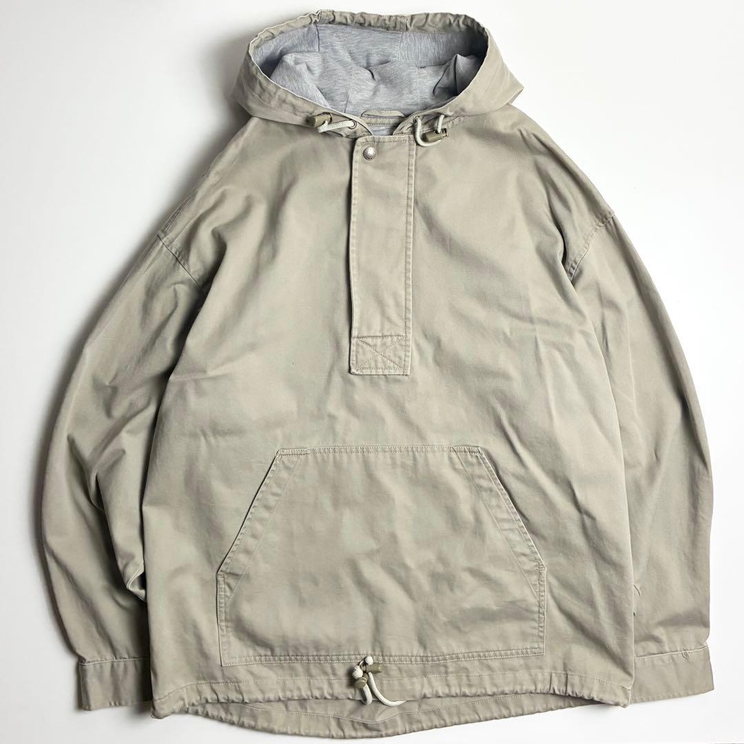 90s~【美品】OLD GAP/コットンアノラックパーカー/ハーフジップブルゾン