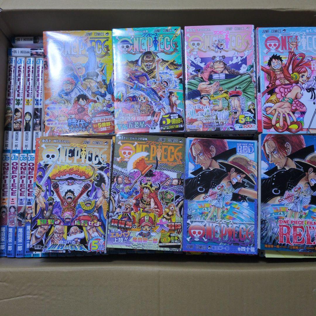 【抜け巻ありません】ONE PIECE 1巻〜112巻＋3冊セット 尾田栄一郎