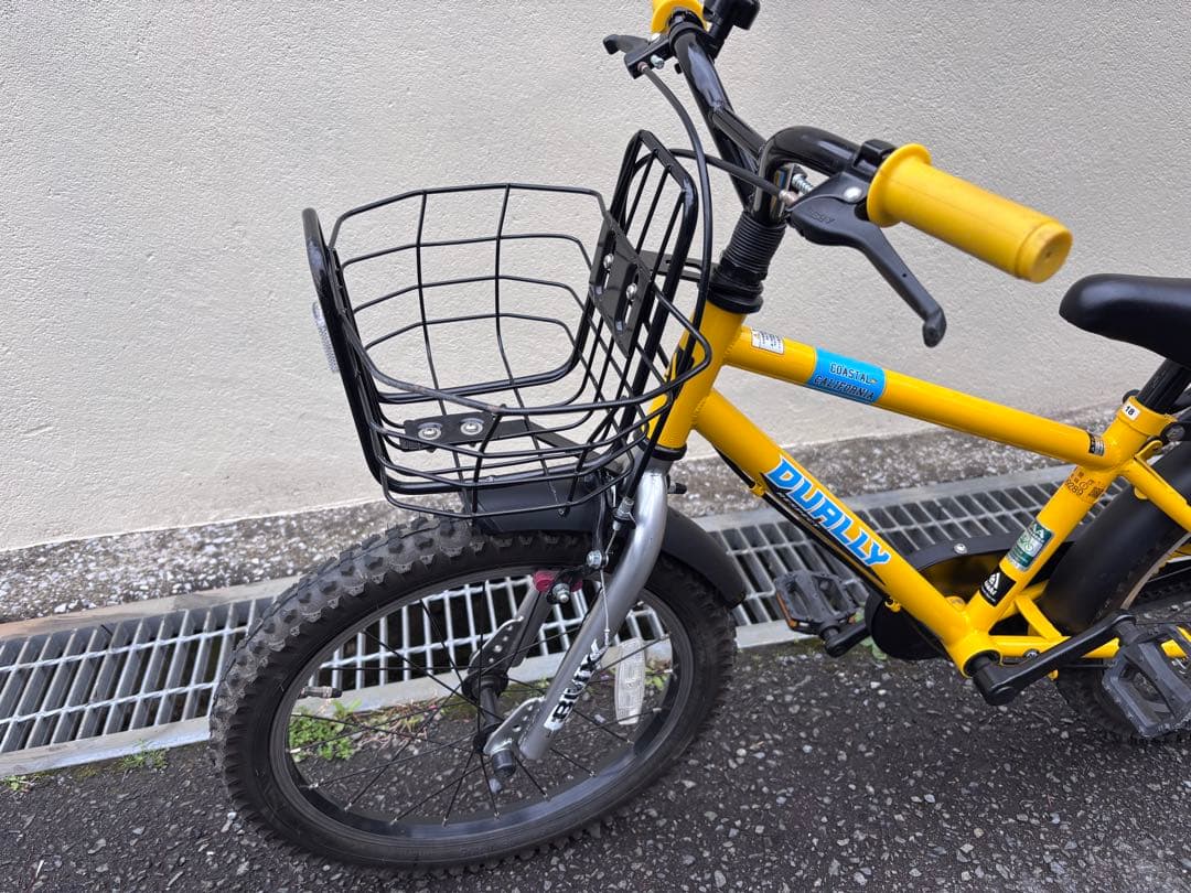 HARU.KOさん専用　DURFLY BMX 子供用自転車 イエロー　直接受取り