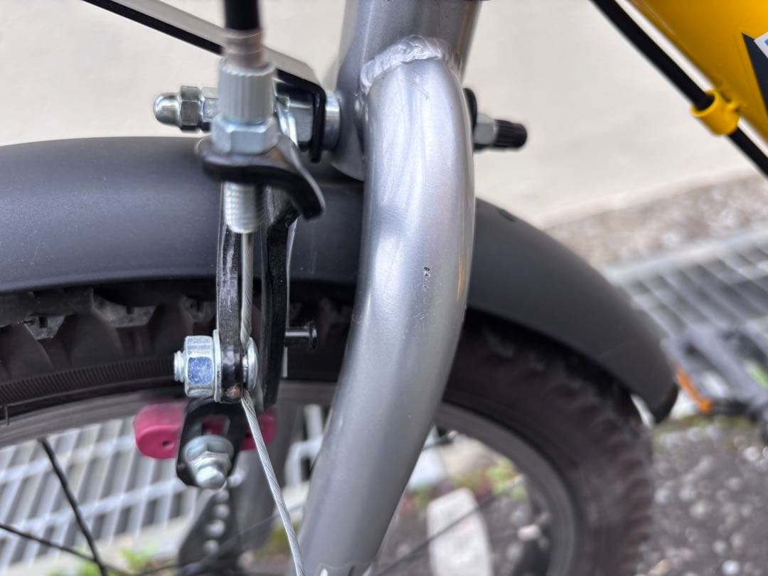 HARU.KOさん専用　DURFLY BMX 子供用自転車 イエロー　直接受取り