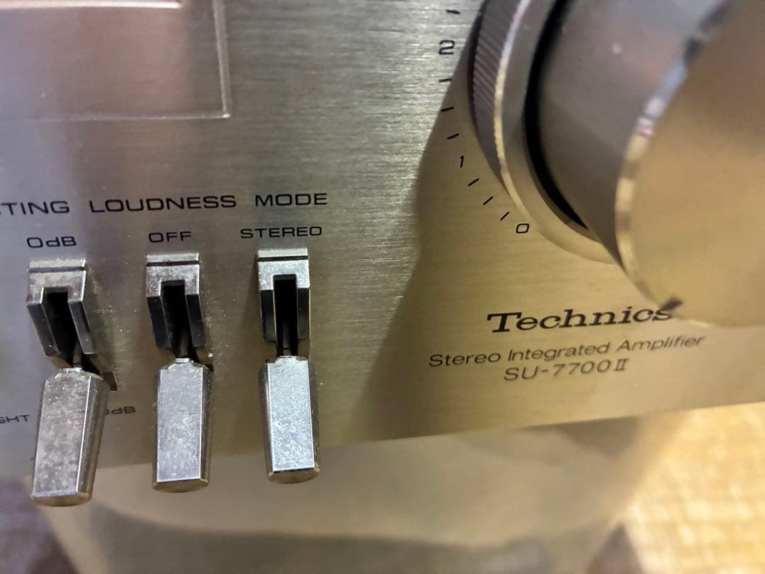 Technics SU7700Ⅱアンプ　ジャンク