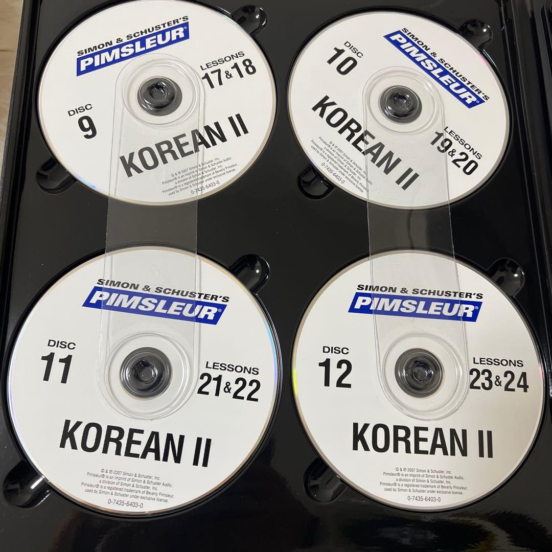 Simon & Schuster社Pimsleur Korean Level 2