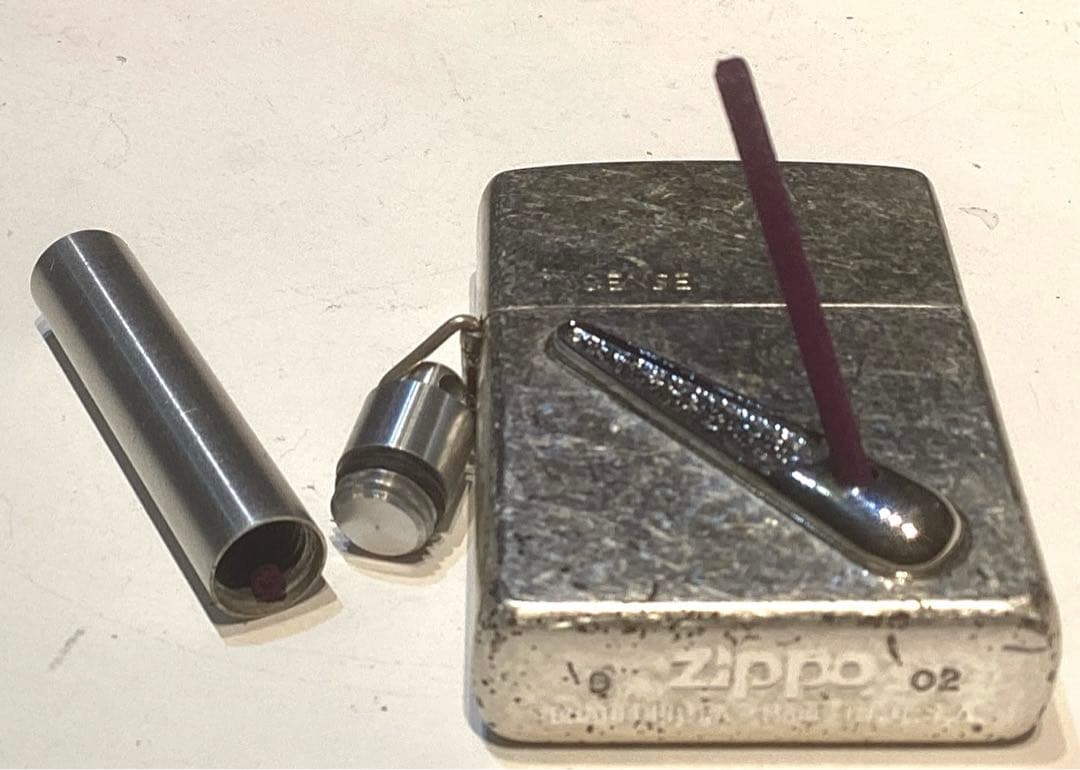 zippo incense ジッポーガスライター　香立て付