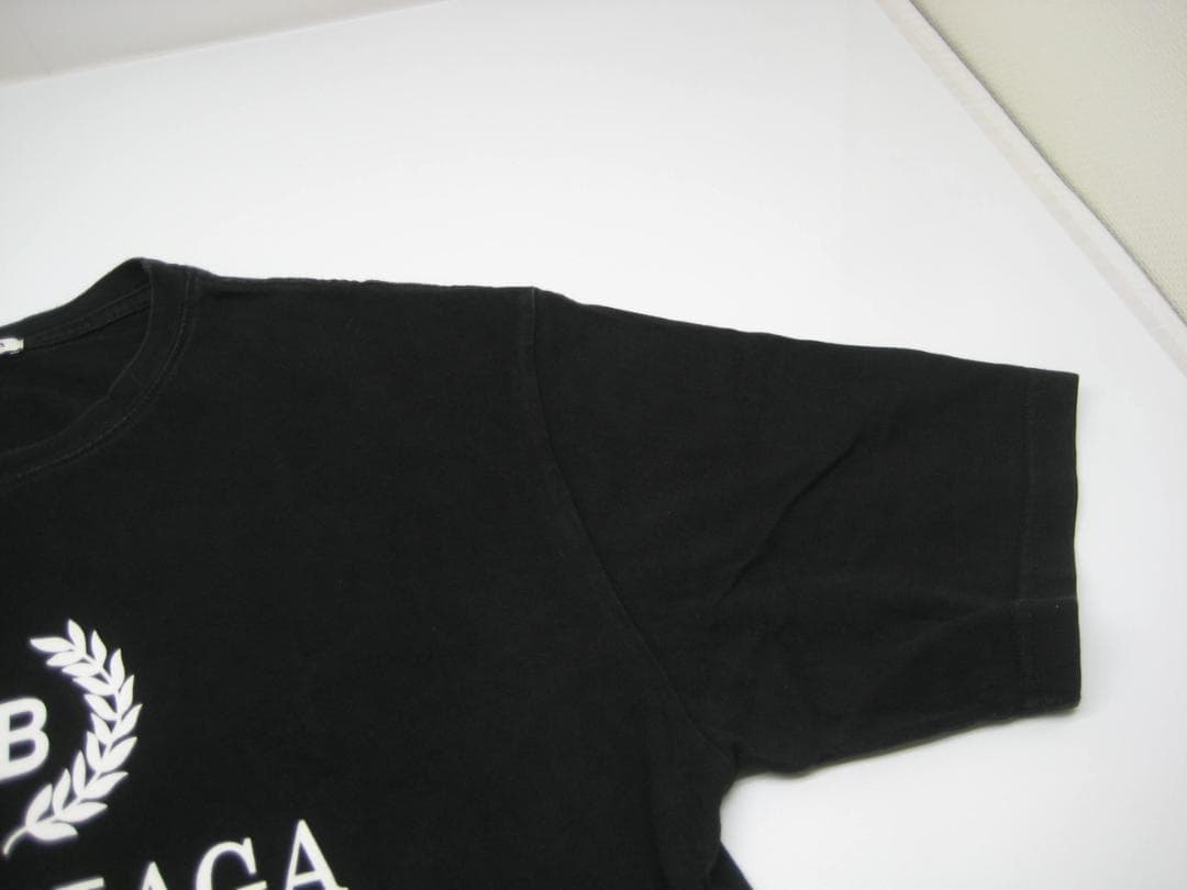 BALENCIAGA バレンシアガ　ロゴ Tシャツ 　黒　S