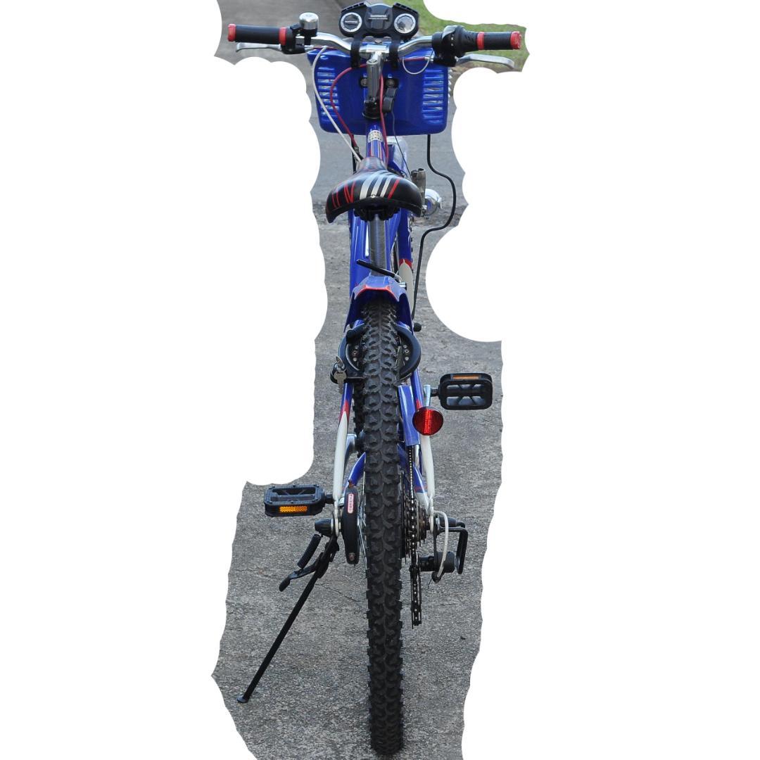 引き取り限定 BRIDGESTONE 26インチ 子供用自転車 青