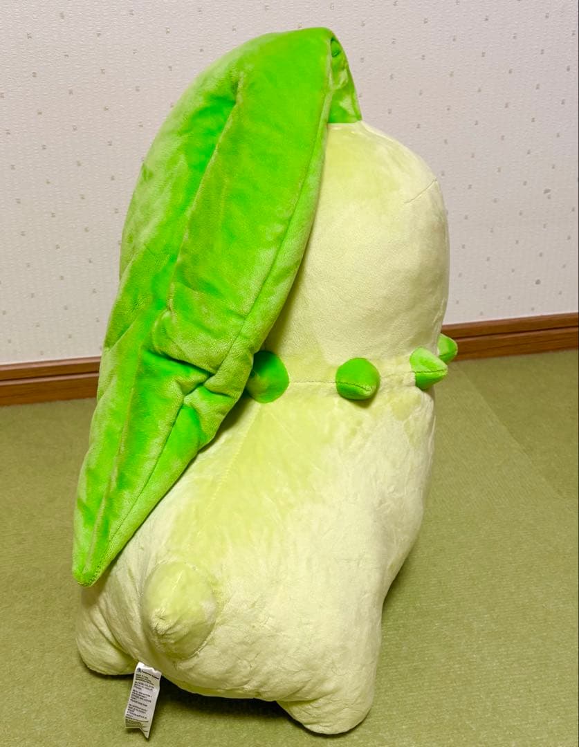 ポケモンセンター　ぬいぐるみ 等身大チコリータ ポケットモンスター