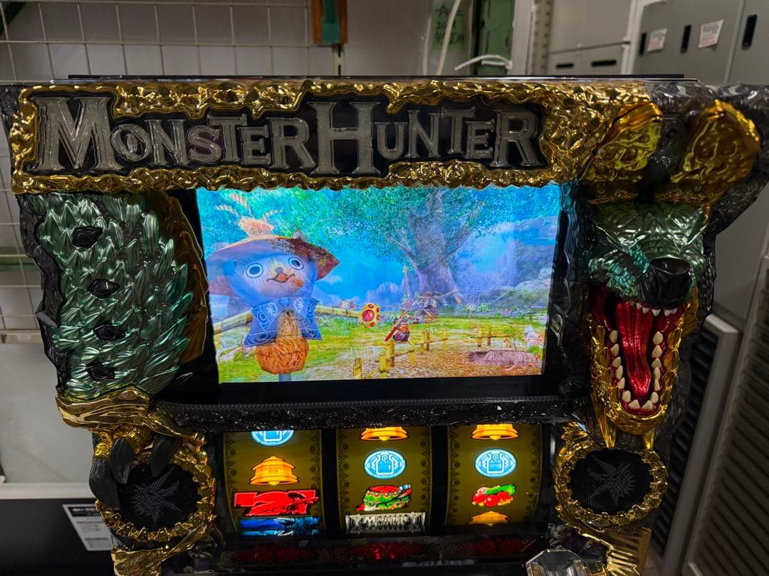 MONSTER HUNTER スロットマシン月下雷鳴