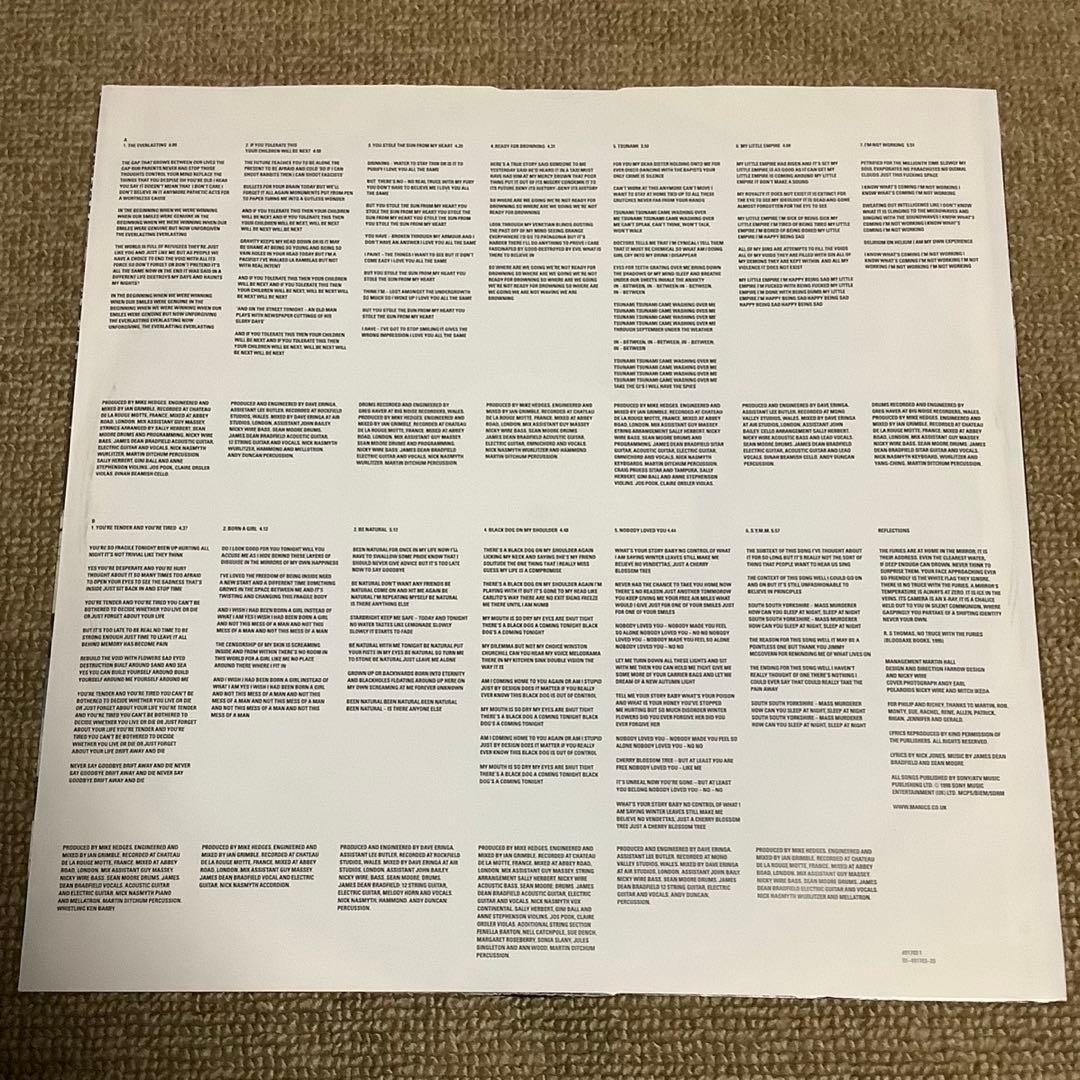 UKオリジナル 98年盤LP Manic Street Preachers