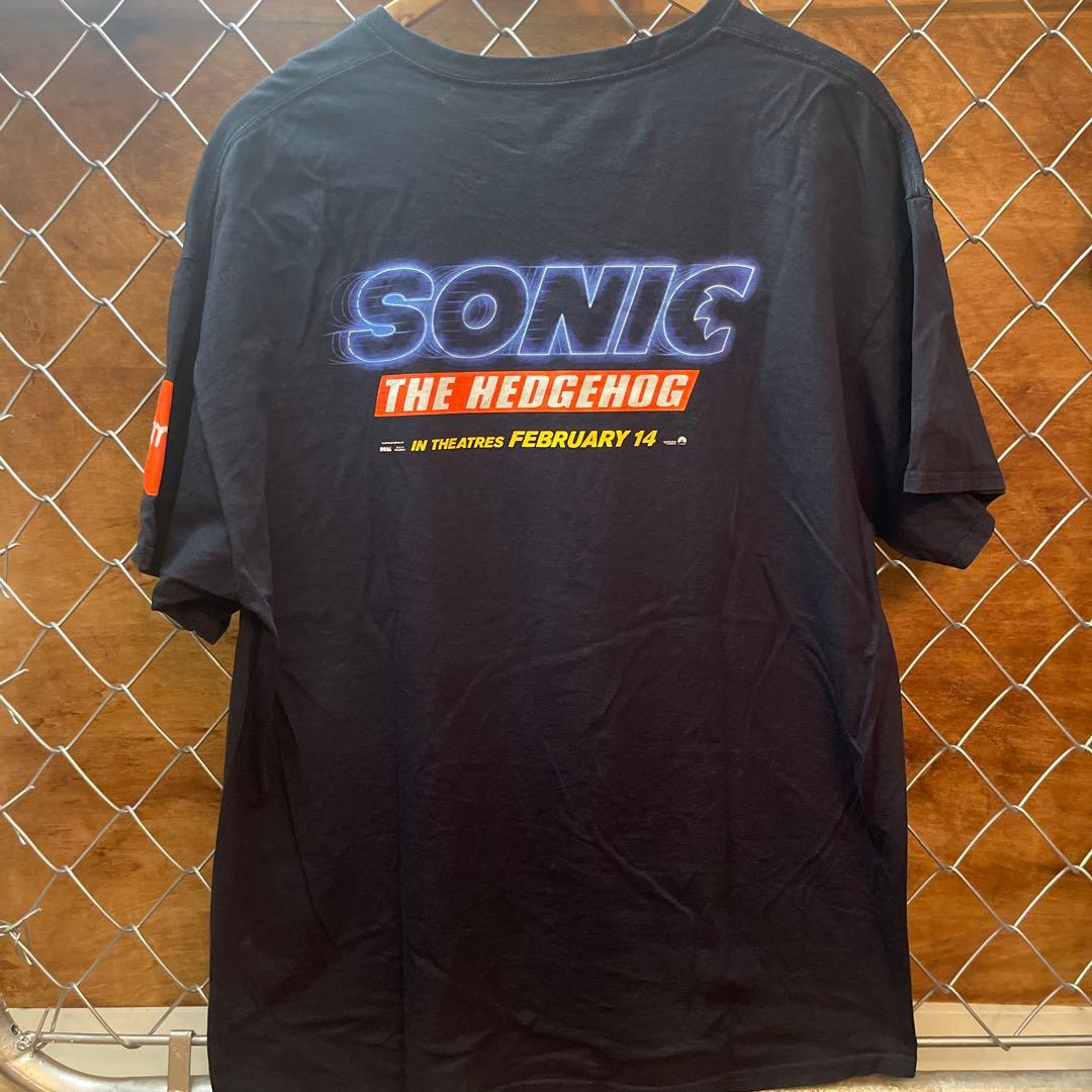 ソニックザヘッジホッグ SONIC Tシャツ movie プロモ　激レア