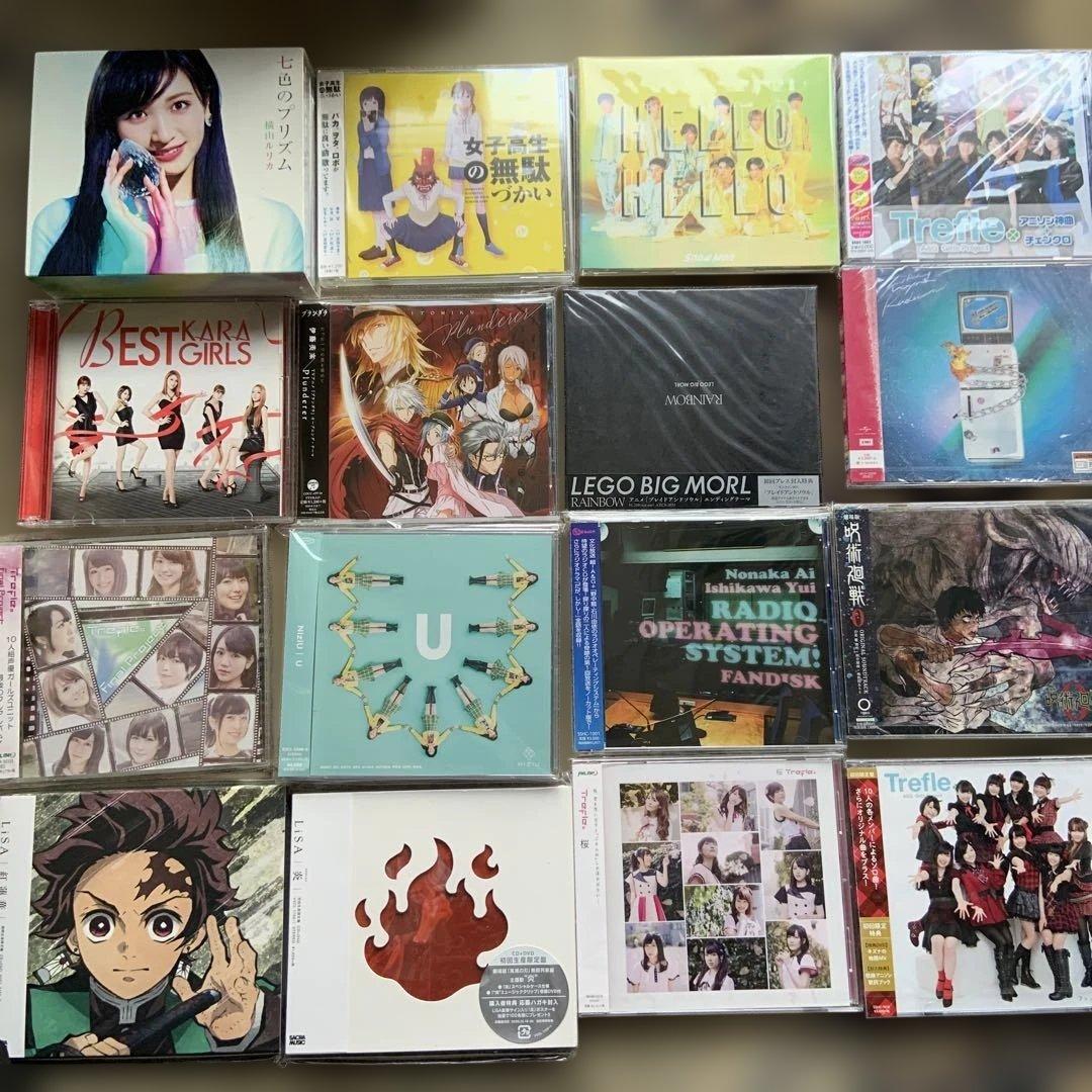 アニメ音楽などのCDセット