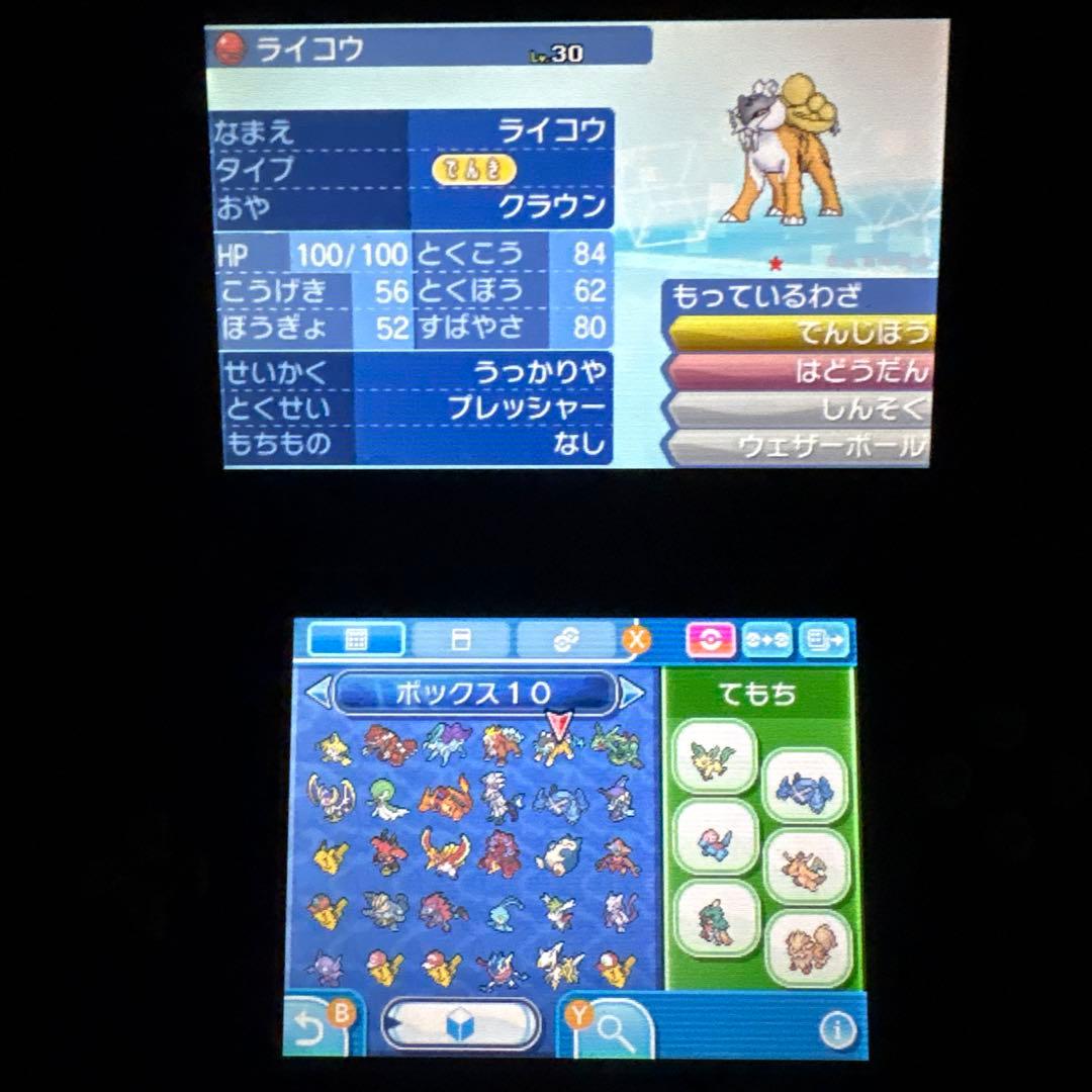 シ*佐様 配布ポケモン多数所持　ポケットモンスター ムーン