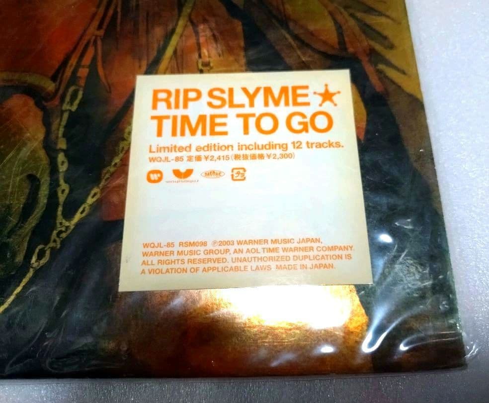 LPレコード RIP SLYME TIME TO GO