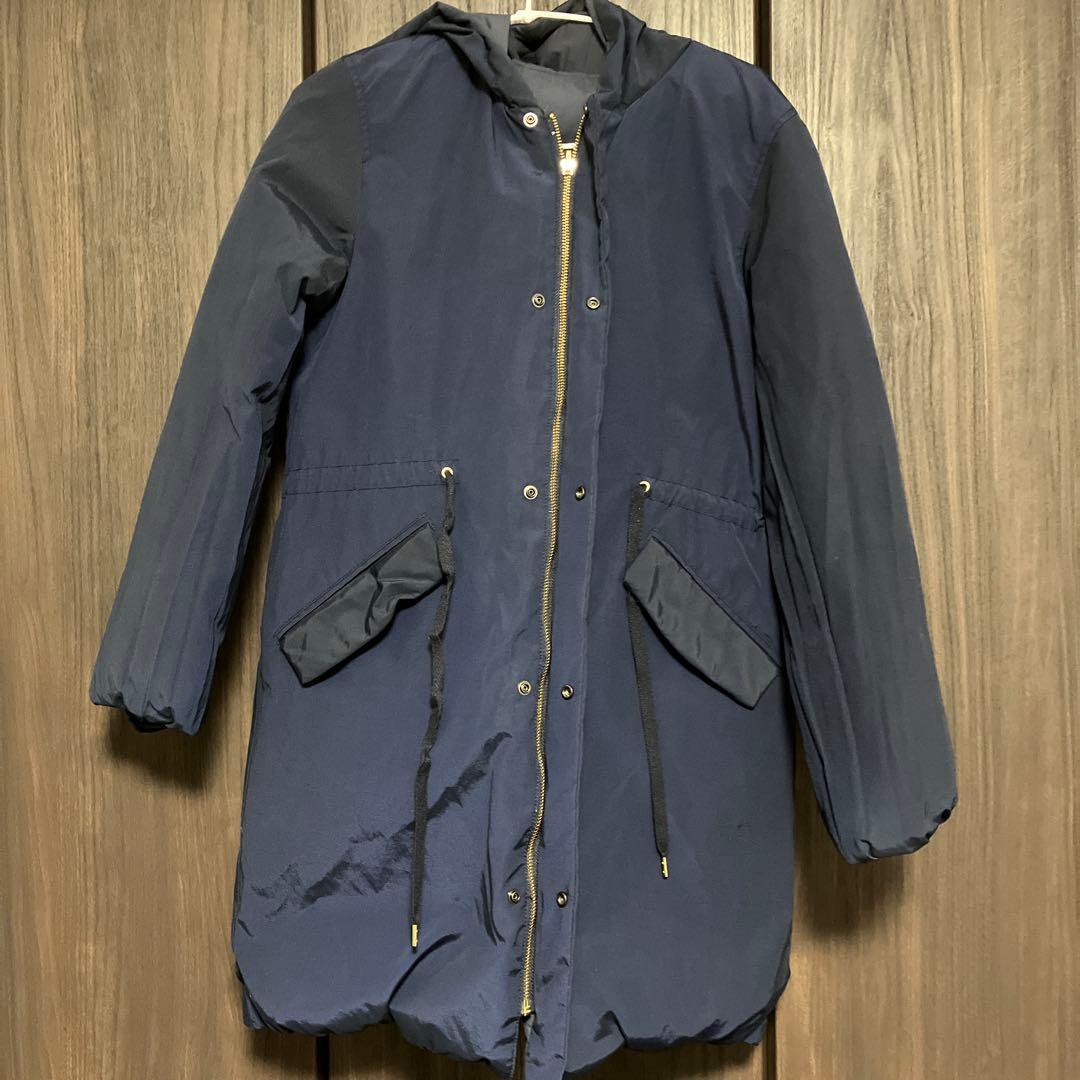 希少　高級　アーバンリサーチドアーズ　ロング　ダウン　コート　ミュラーダウン