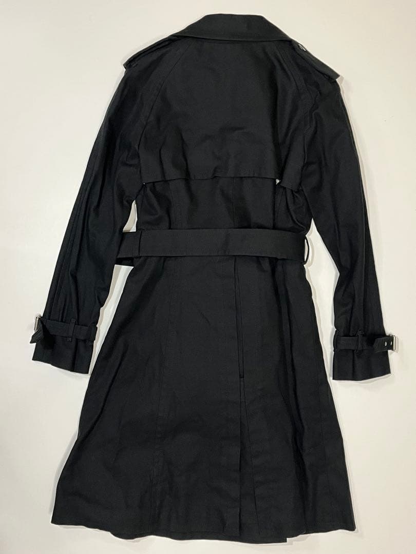 BURBERRY BLUE LABEL トレンチコート ブラック サイズ38