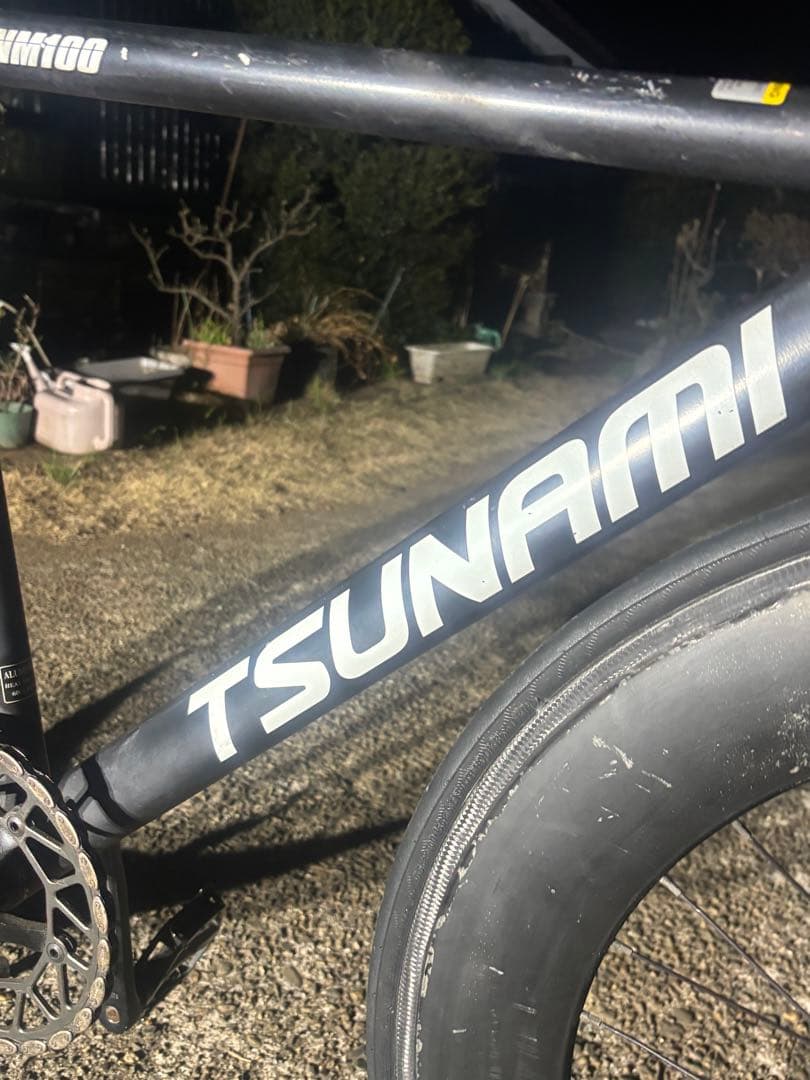 TSUNAMI snm100 ピストバイク カーボンホイール Mサイズ