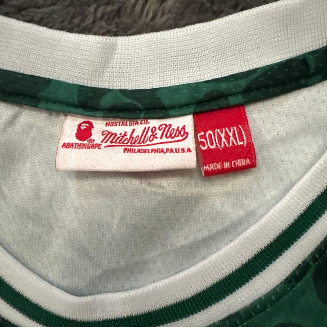 A BATHNG APE×Mitchel&Ness×CELTICS タンクトップ
