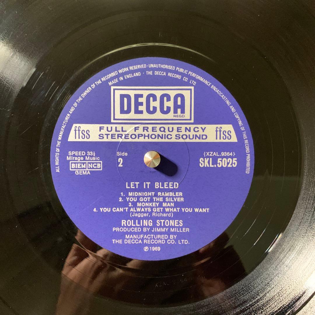 Rolling Stones / Let It Bleed UK盤LP