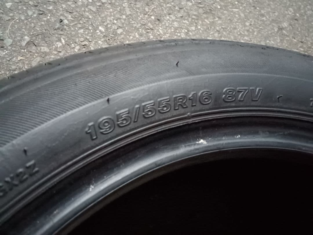 masa①195/55R16 4本 8分山 ブリヂストンレグノGR-XII