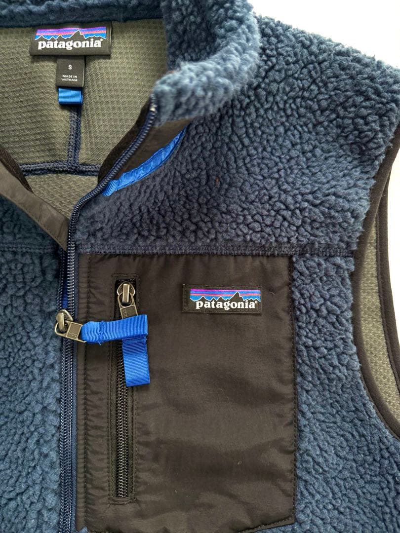 Patagonia レトロXベスト　未使用　（ネイビーS）